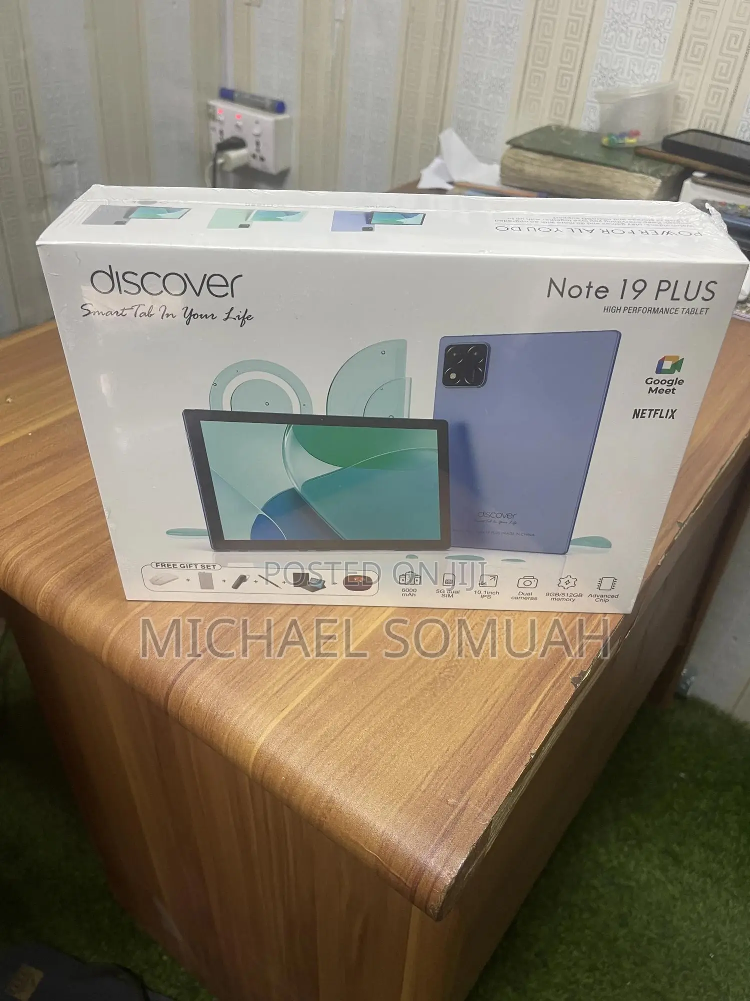 New Discover Note 19 Plus 512 GB Black