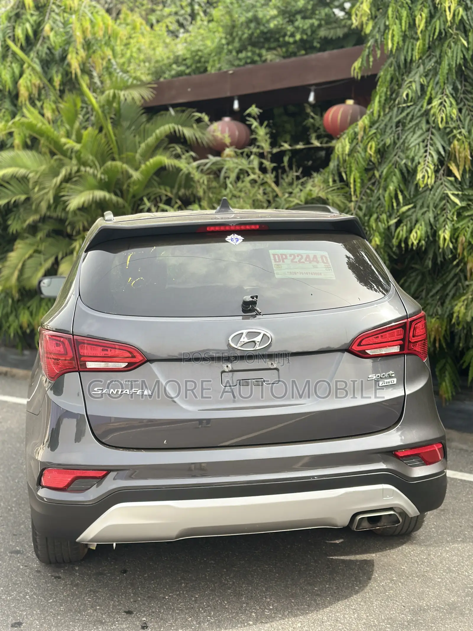 Hyundai Santa Fe SE AWD 2016 Silver