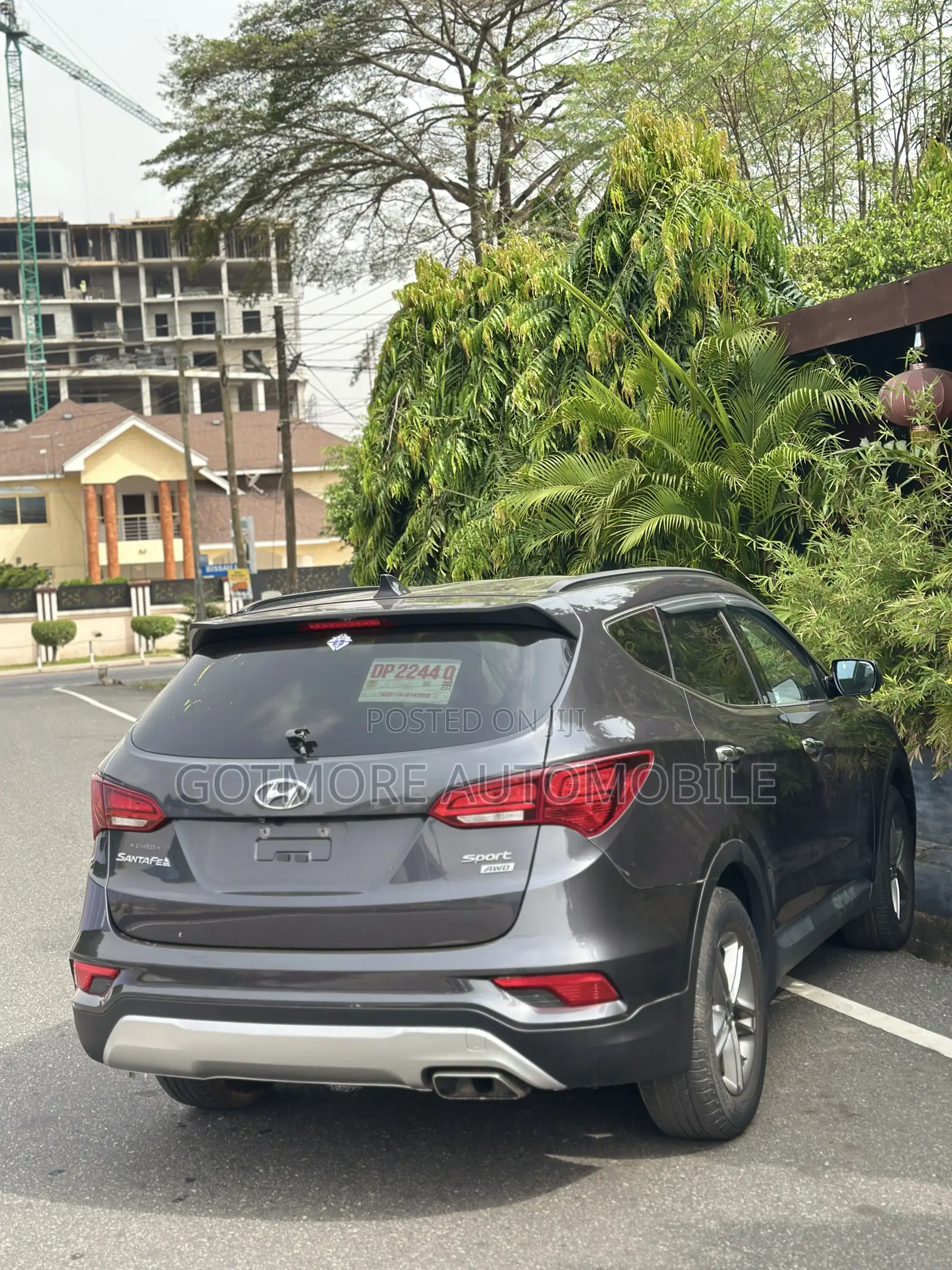 Hyundai Santa Fe SE AWD 2016 Silver