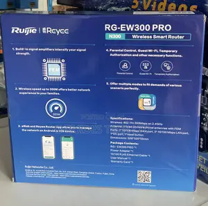 Ruijie Reyee Rg-ew300 Pro N300 Wireless Smart Router