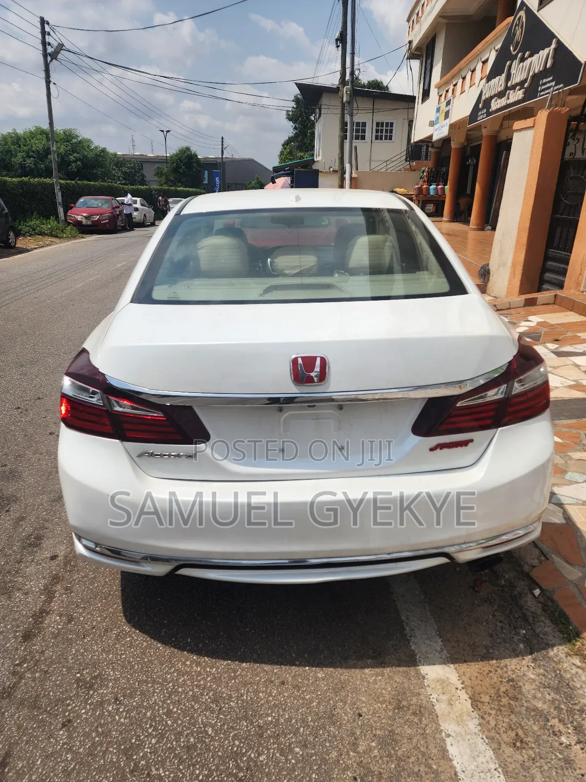 Honda Accord Sport 4dr Sedan FWD (2.4L 4cyl 2A) 2016 White