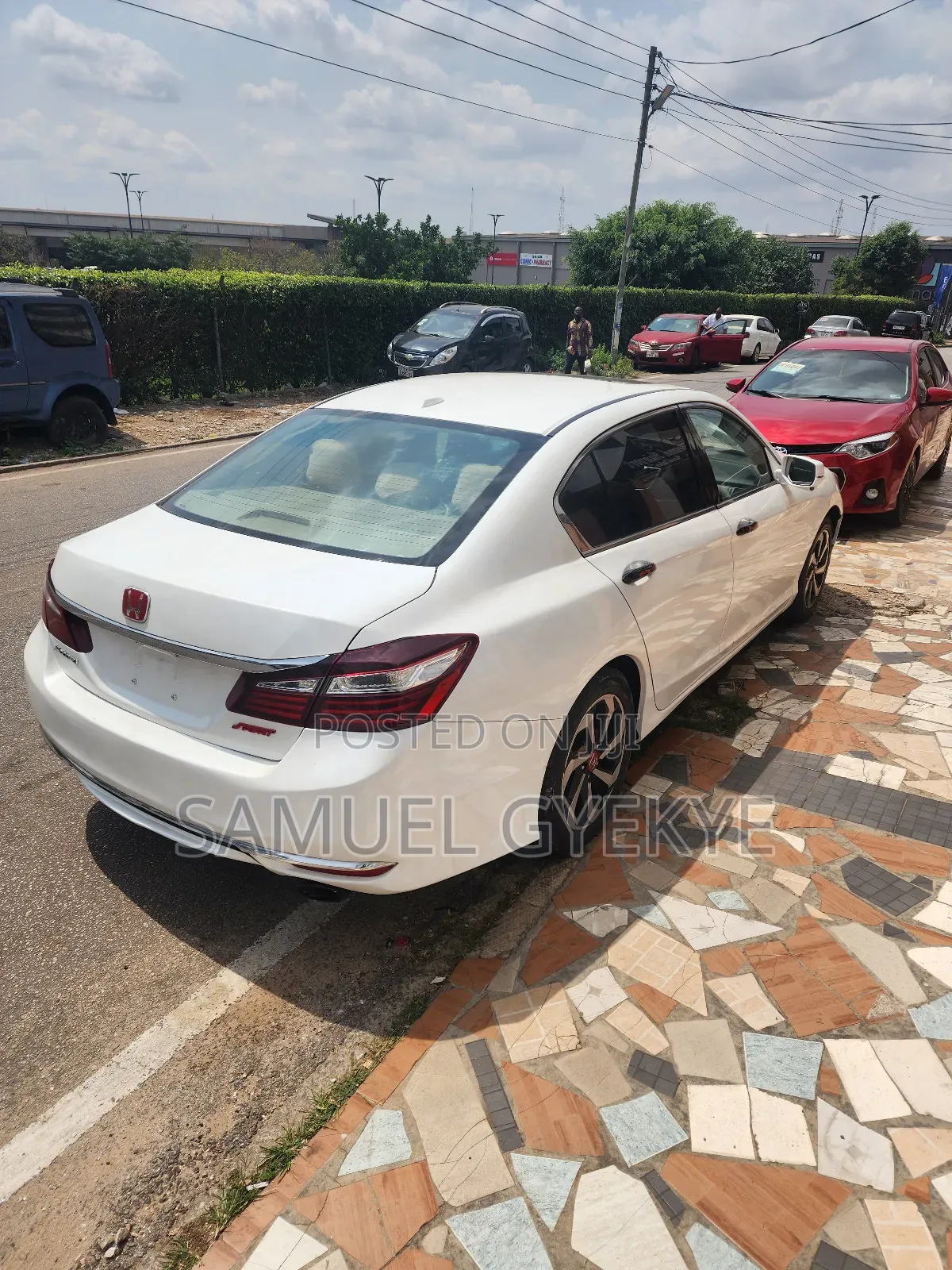 Honda Accord Sport 4dr Sedan FWD (2.4L 4cyl 2A) 2016 White