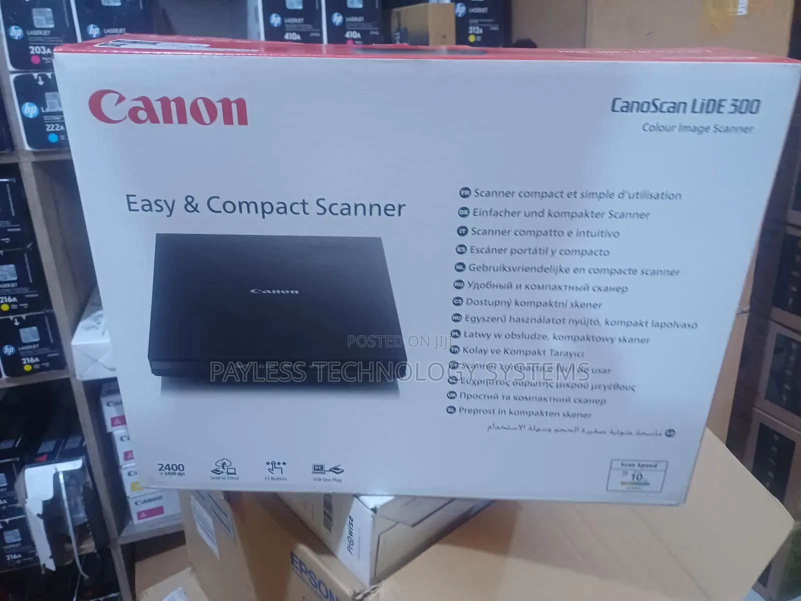 The Canon Canoscan Lide 300 Scanner