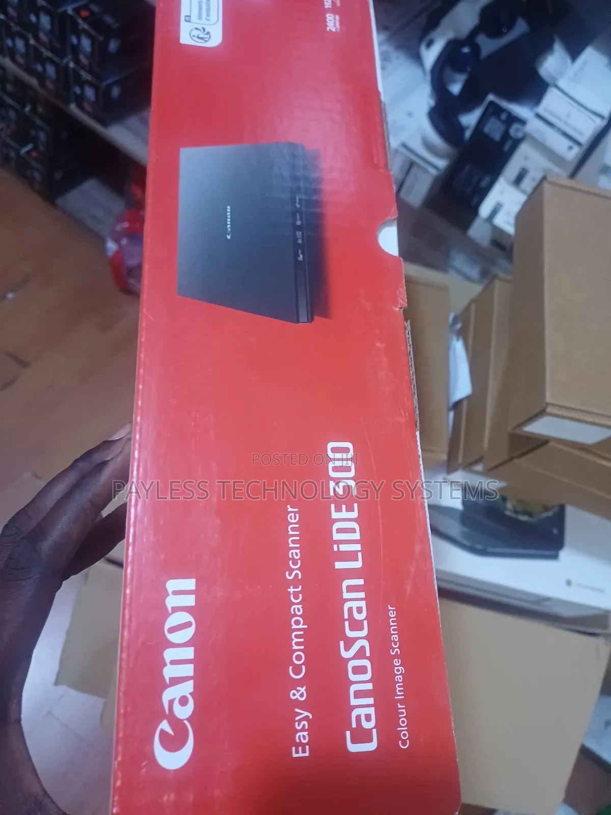 The Canon Canoscan Lide 300 Scanner