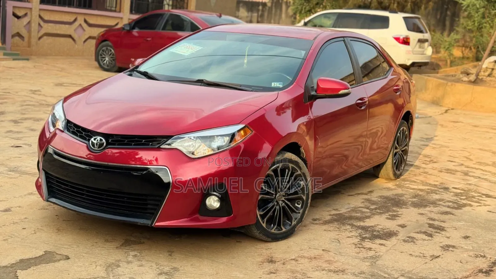 Toyota Corolla S Plus 4dr Sedan (1.8L 4cyl CVT) 2016 Red
