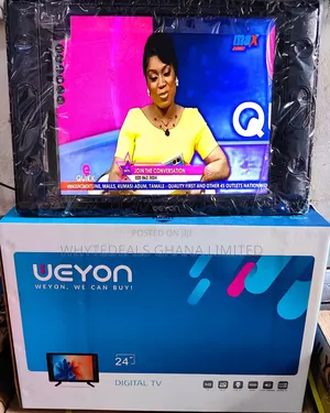 Weyon 24" Led Tv| 1080p Full Hd| In-built Decoder| Usb|Hdmi| Slim|2026