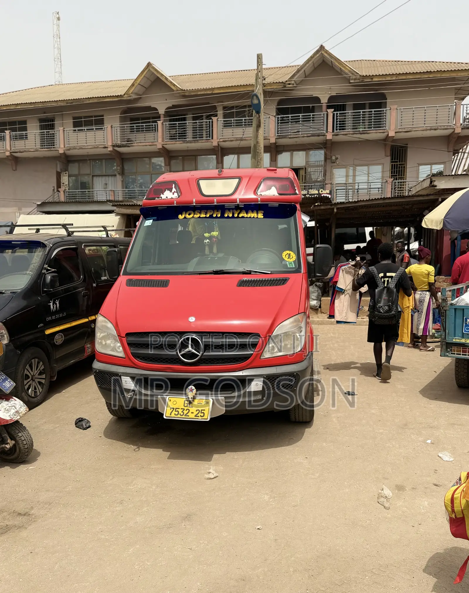 Mercedes-Benz Sprinter 2012 Red