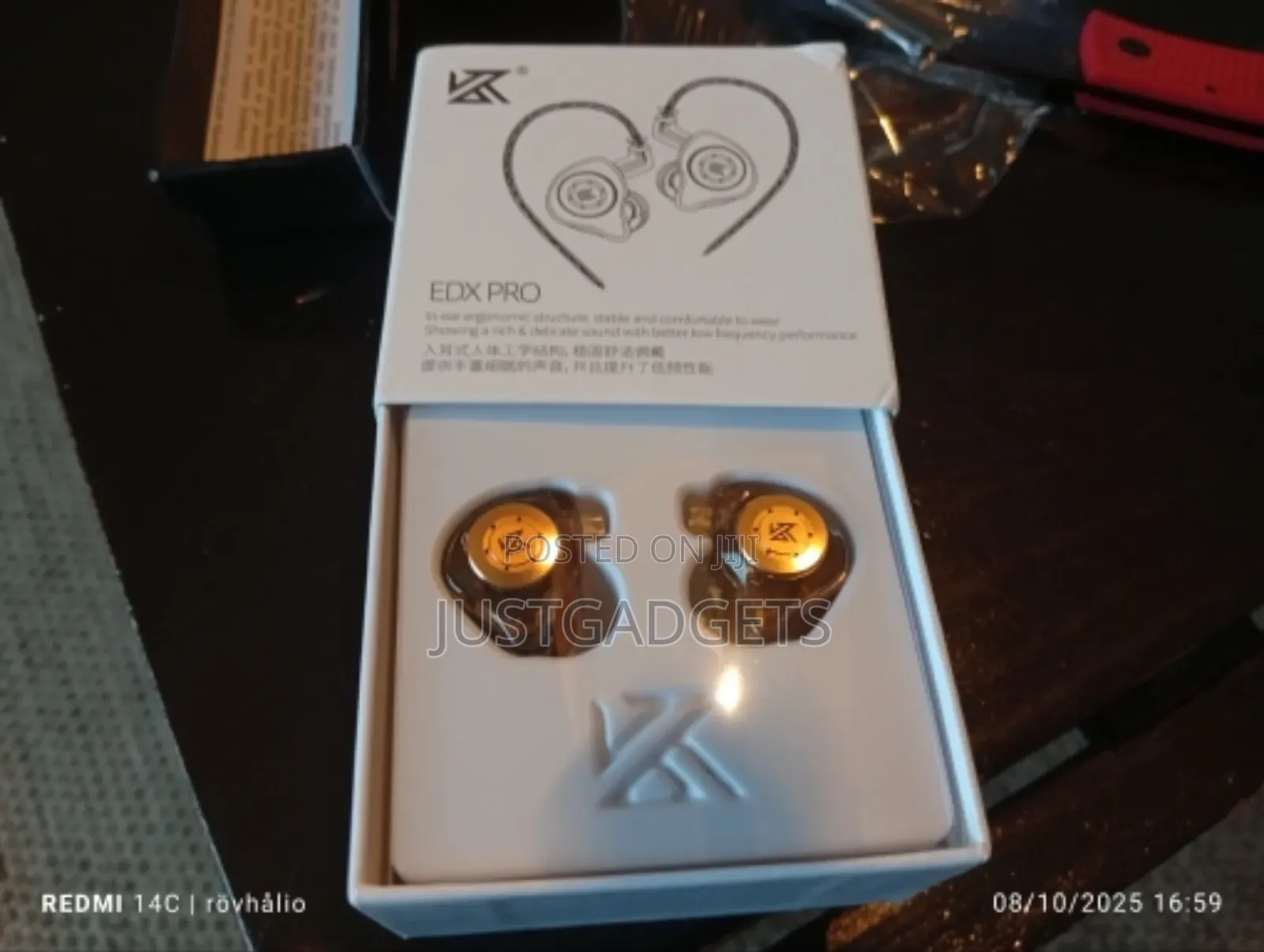 Kz Edx Pro Dynamic Earphones Hifi Bass Earbuds Without Microphone