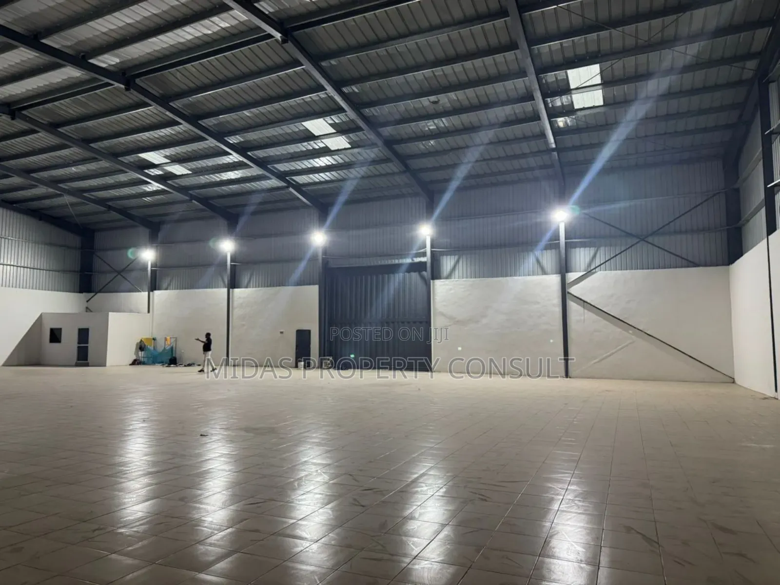 1000 SQM Warehouse for Rent at West Legon Gimpa