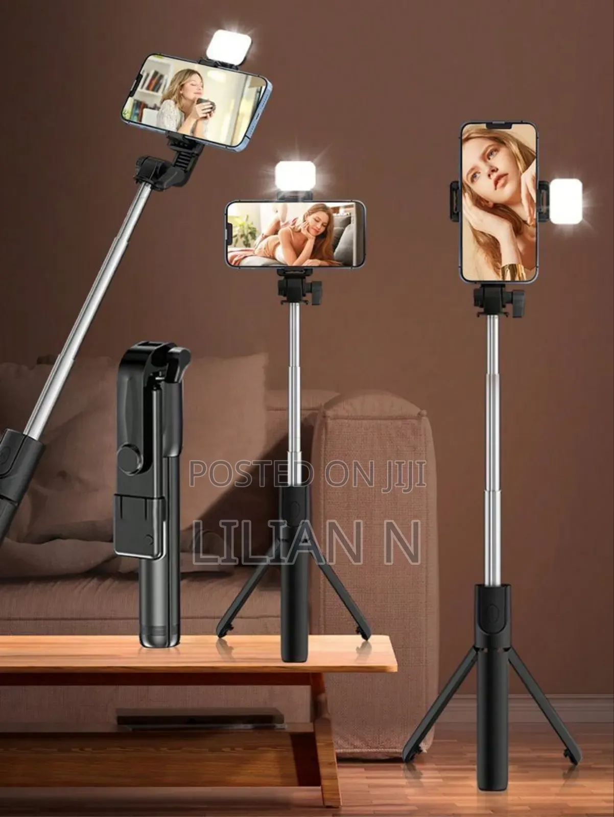 Tripod Stand With Bluetooth