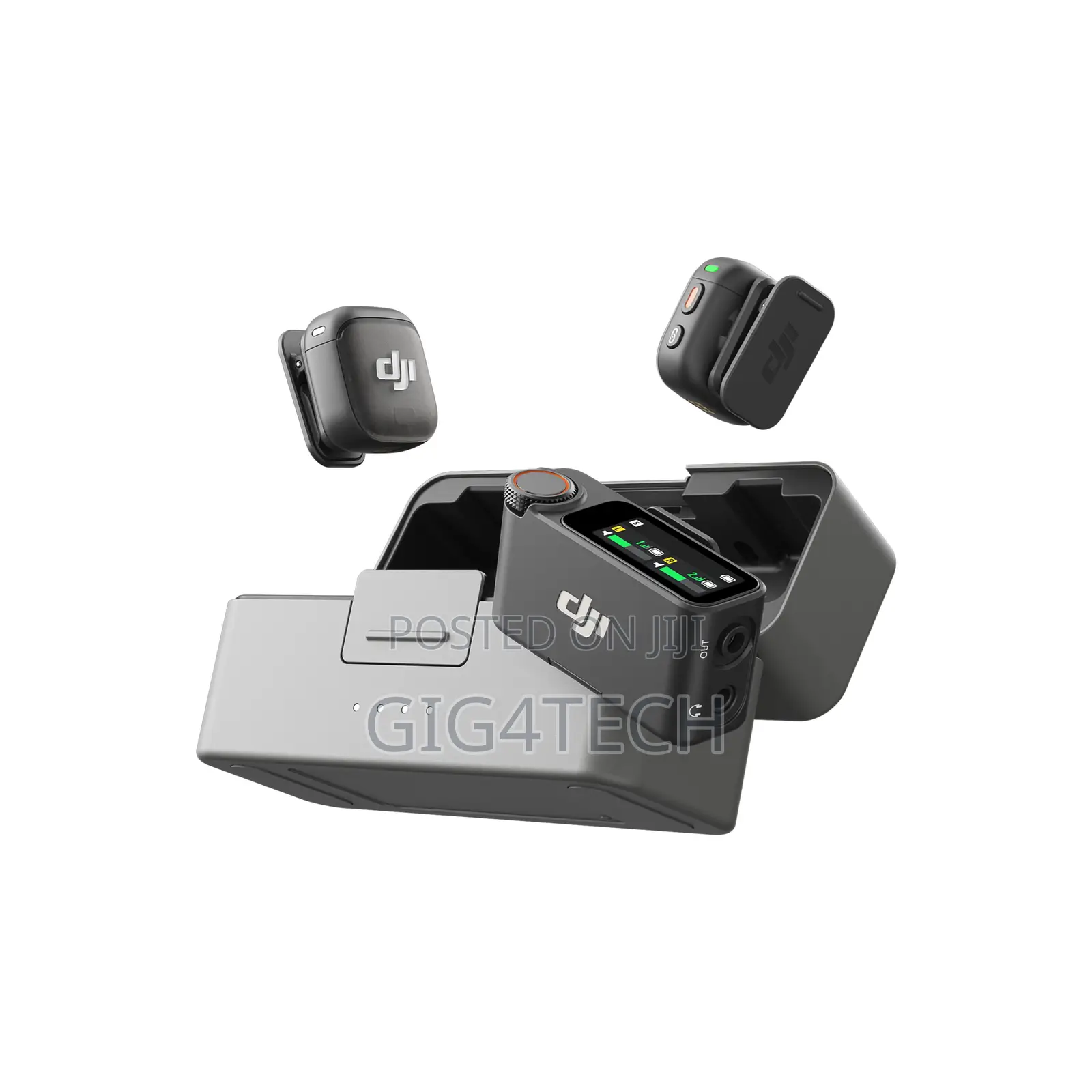 Dji Mic 3 Wireless Microphone (2 Tx + 1 Rx + Charging Case)