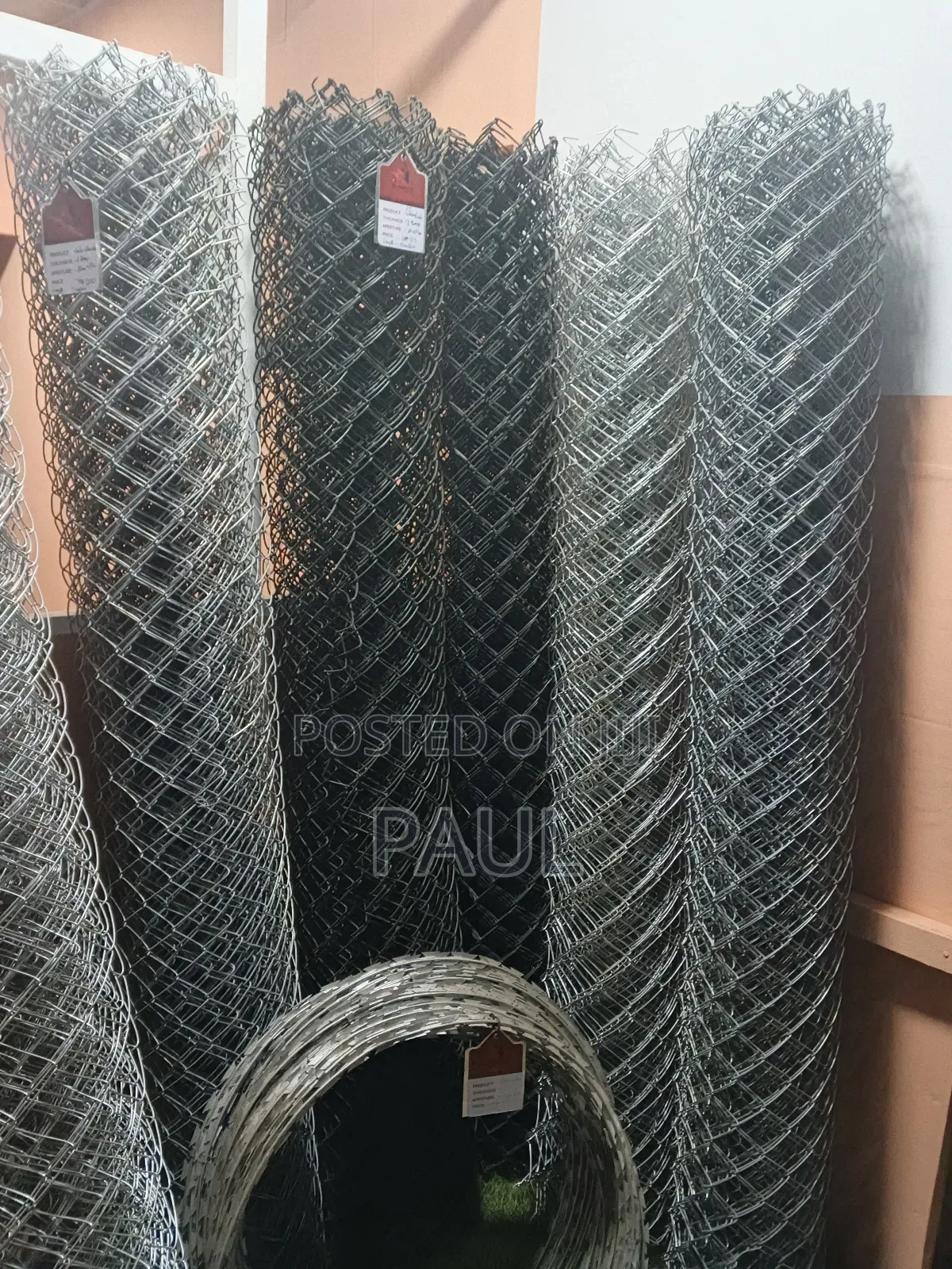 Galvanized And Coated Chain Link