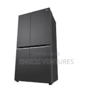Lg 674-Litre Side-by-Side Refrigerator Designed for Large Families