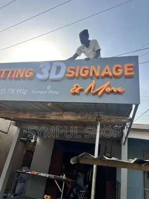 3d Signage CNC Available