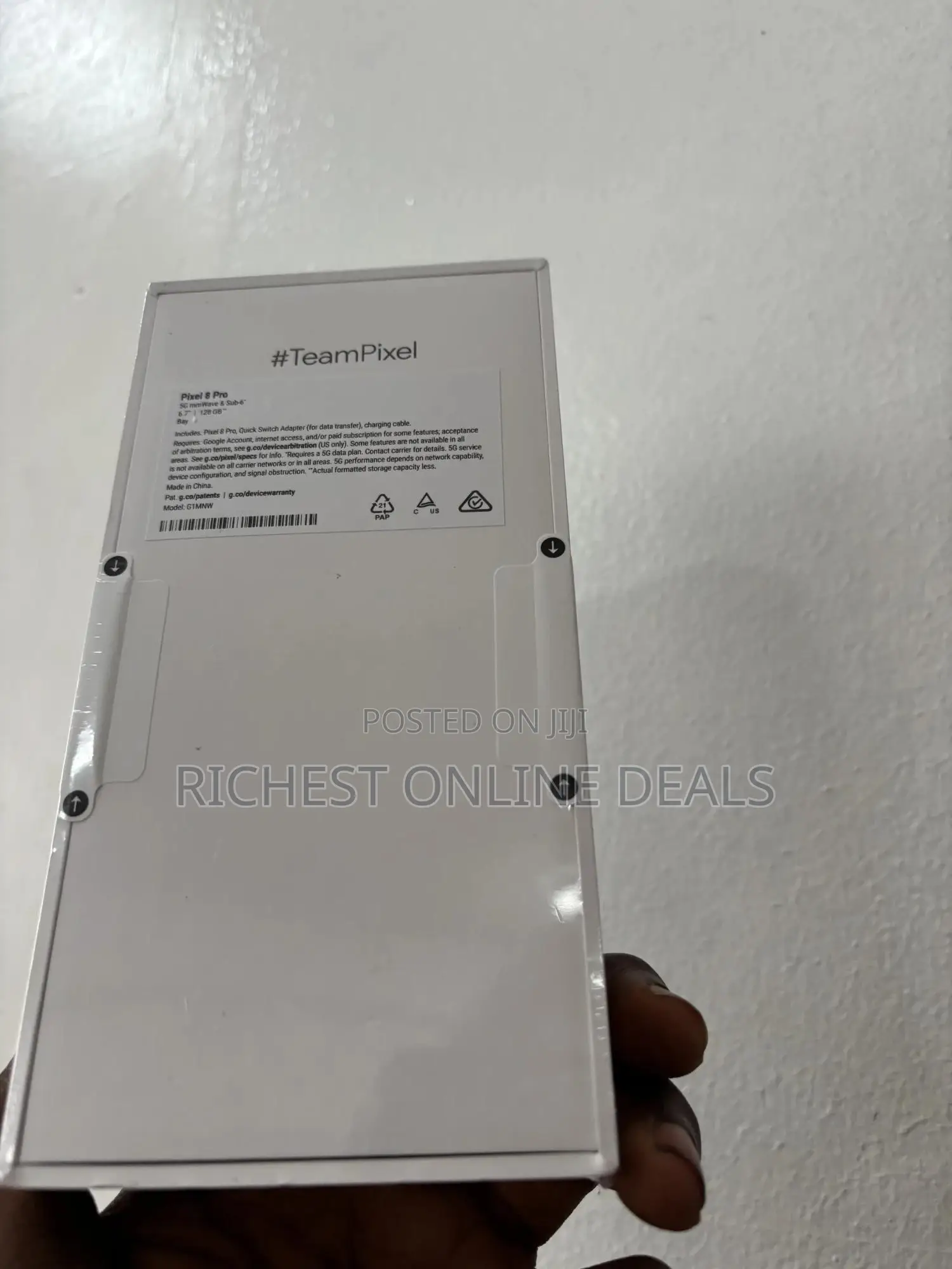 New Google Pixel 8 Pro 128 GB Blue