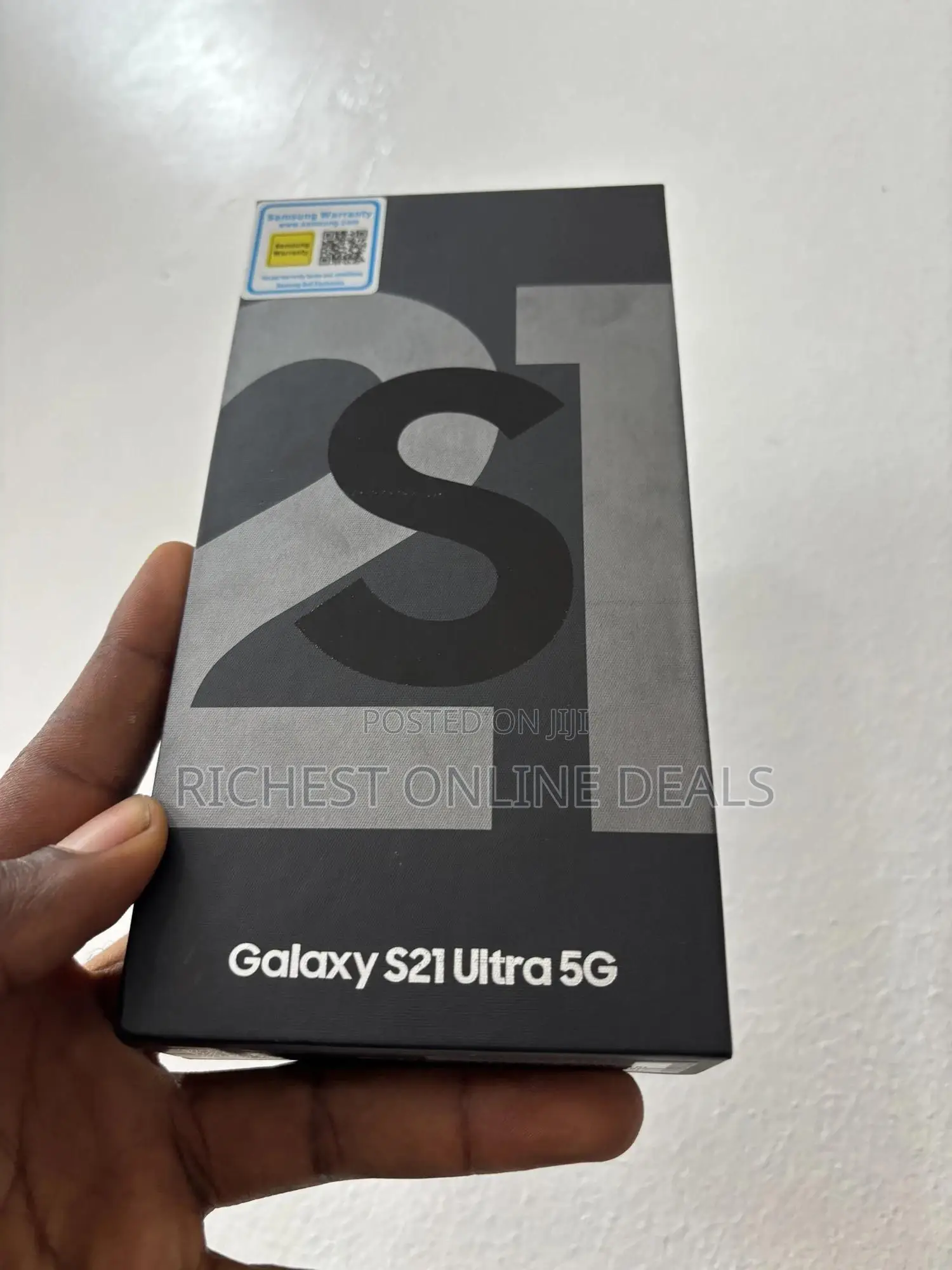 New Samsung Galaxy S21 Ultra 5G 128 GB Black