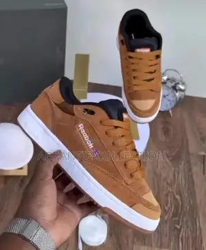 Authentic Reebok Classic Brown/White Available