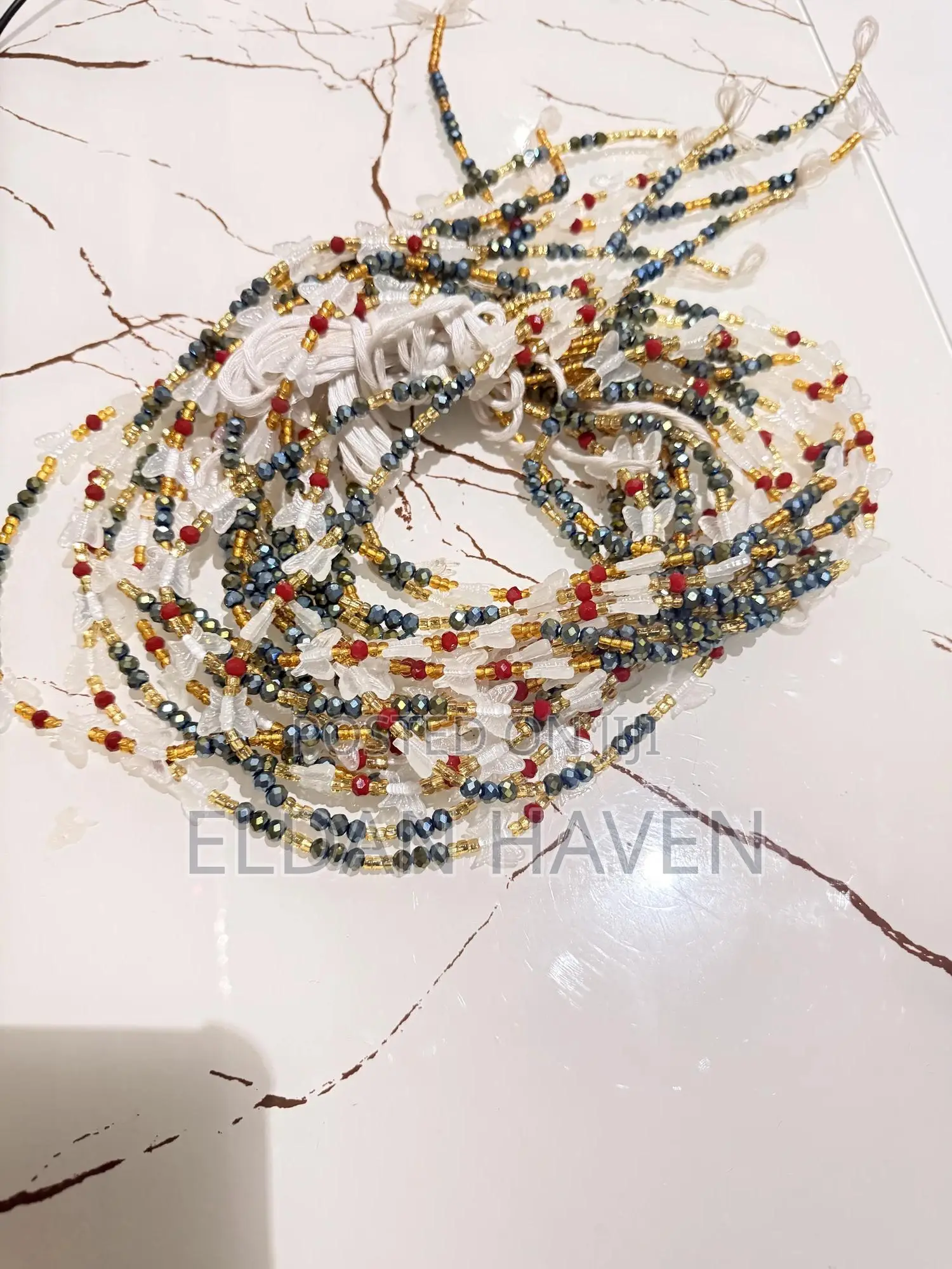 Reflection Butterfly Beads