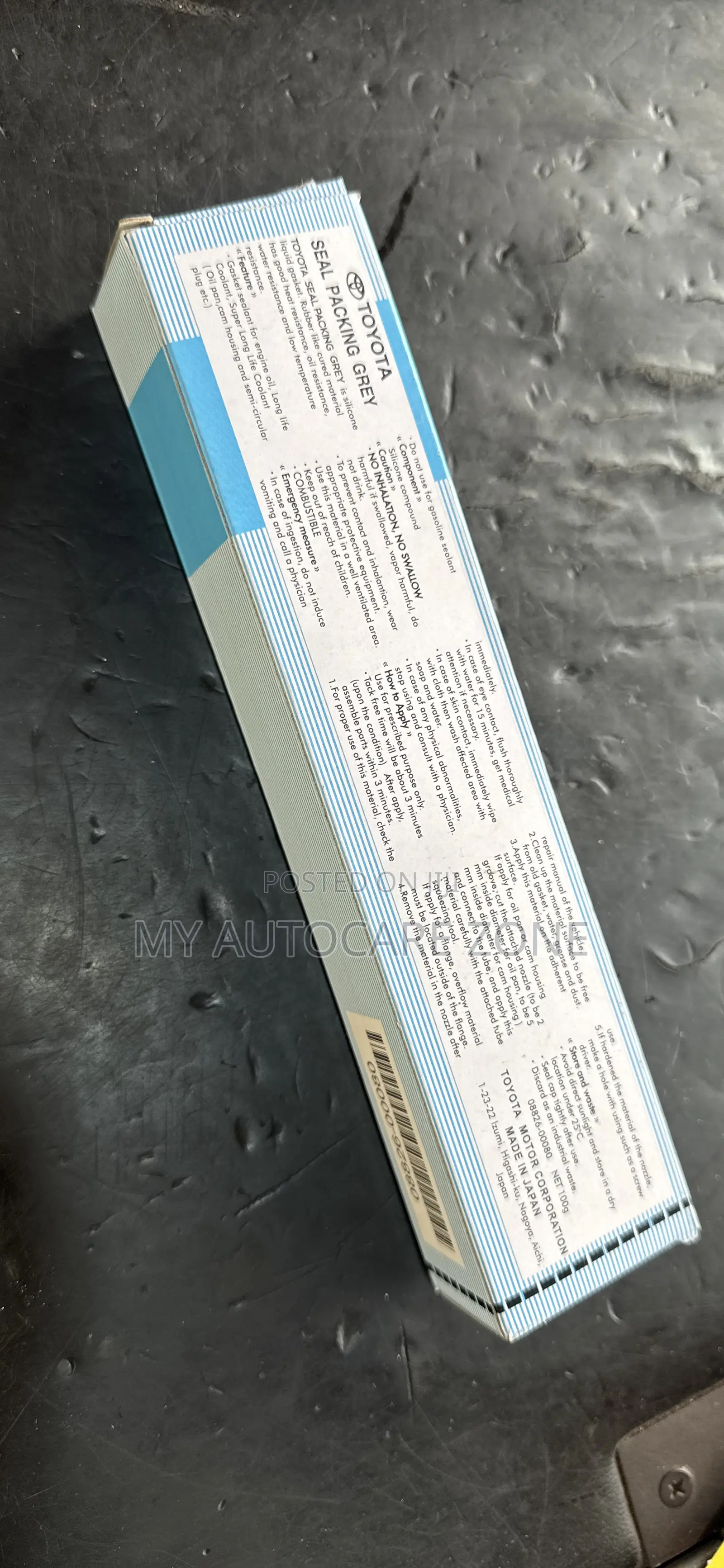 Toyota Silicone Sealant RTV Grey