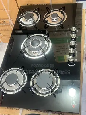 Boko 5 Burner Cooker for Cabinet and Table Top