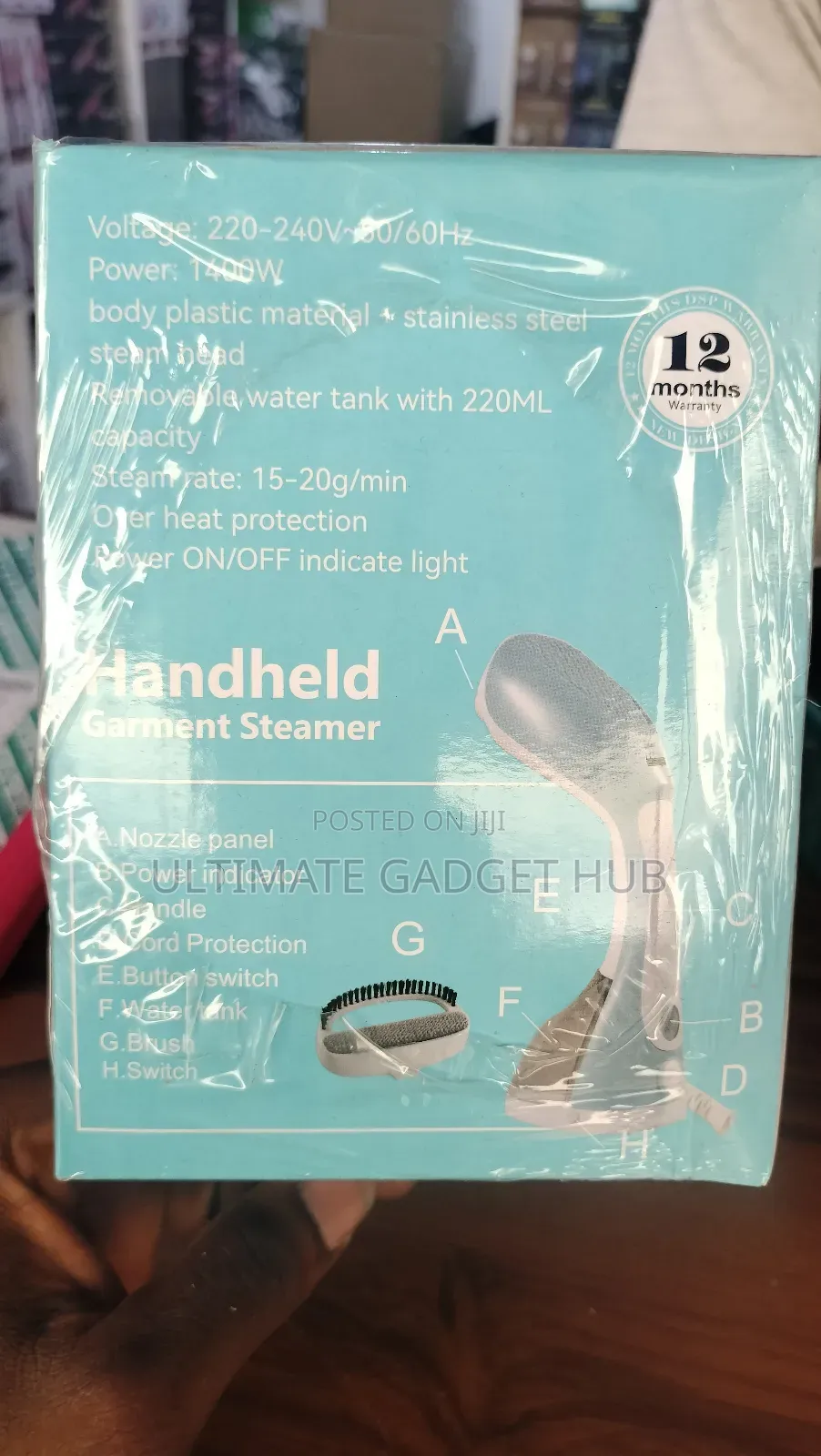 Handheld Garment Steamer (Dsp)