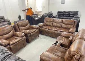 Classic and Made of Strong Wood 7seat Sofa Set