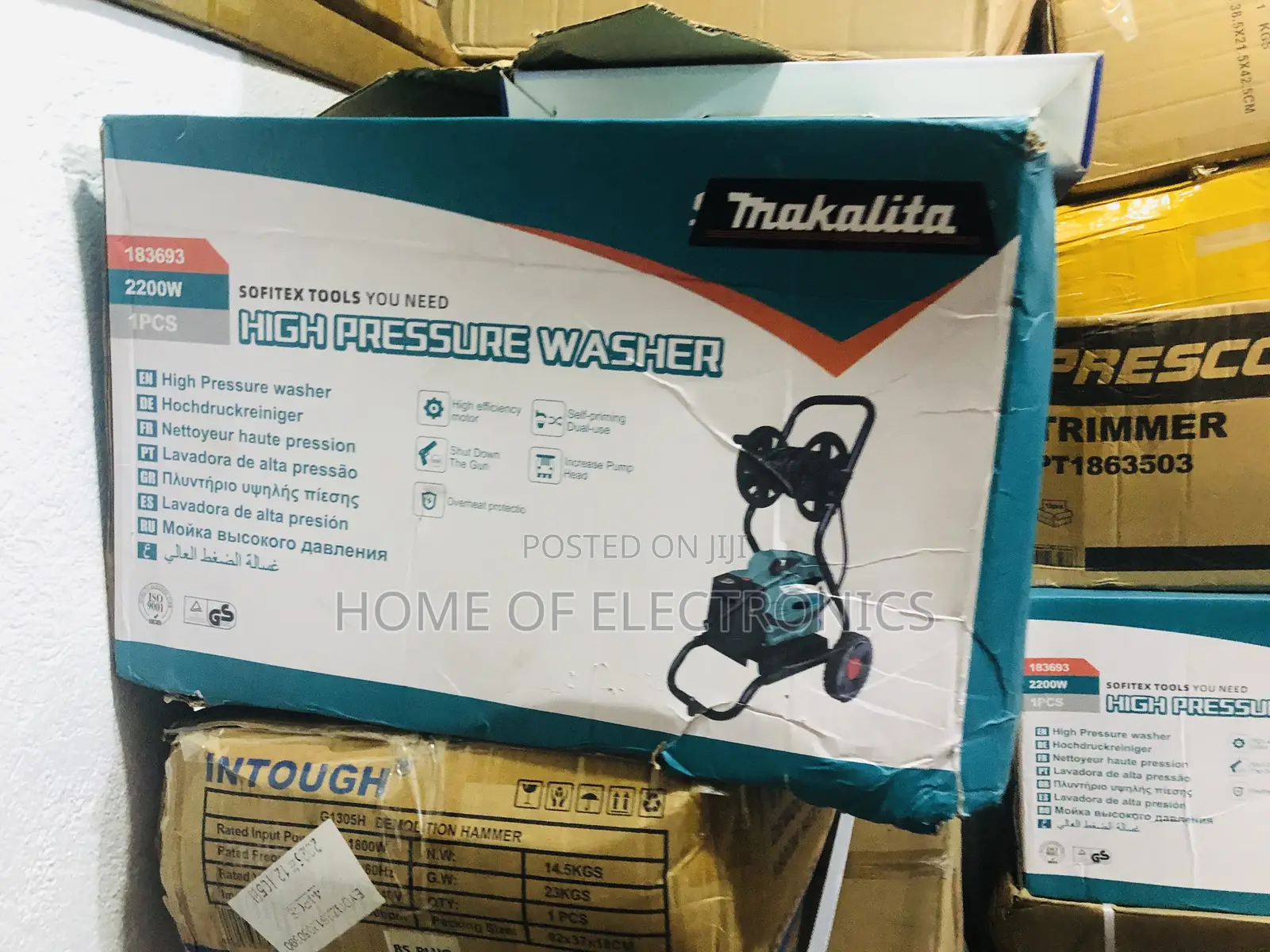 Call For Makalita 2200w High Pressure Car Wash Machine For Garage
