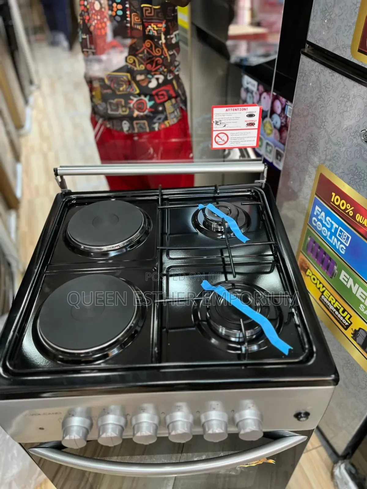 Gas and Electric Burner
