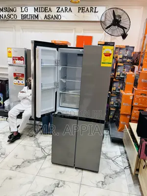 Durable Nasco Nasf-400fdr1 Side by Side Electric Refrigerator(Gray) 