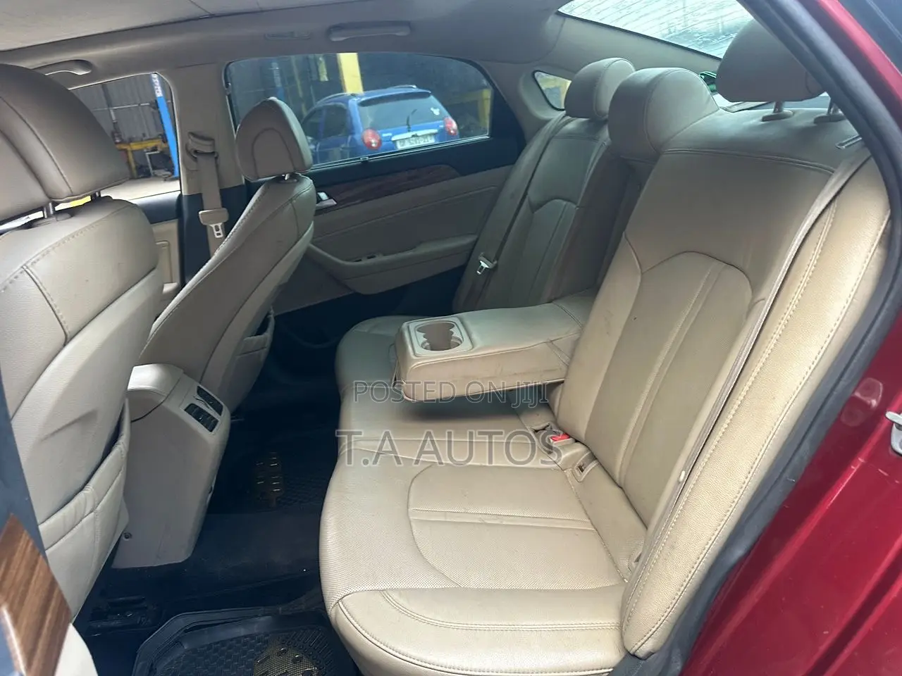 Hyundai Sonata Limited 2.0T Seban (2.0L 4cyl 6A) 2016 Red