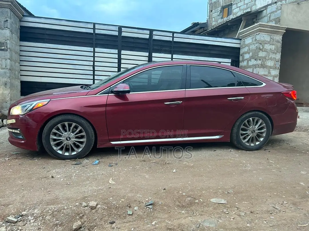Hyundai Sonata Limited 2.0T Seban (2.0L 4cyl 6A) 2016 Red