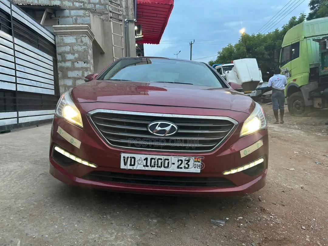 Hyundai Sonata Limited 2.0T Seban (2.0L 4cyl 6A) 2016 Red