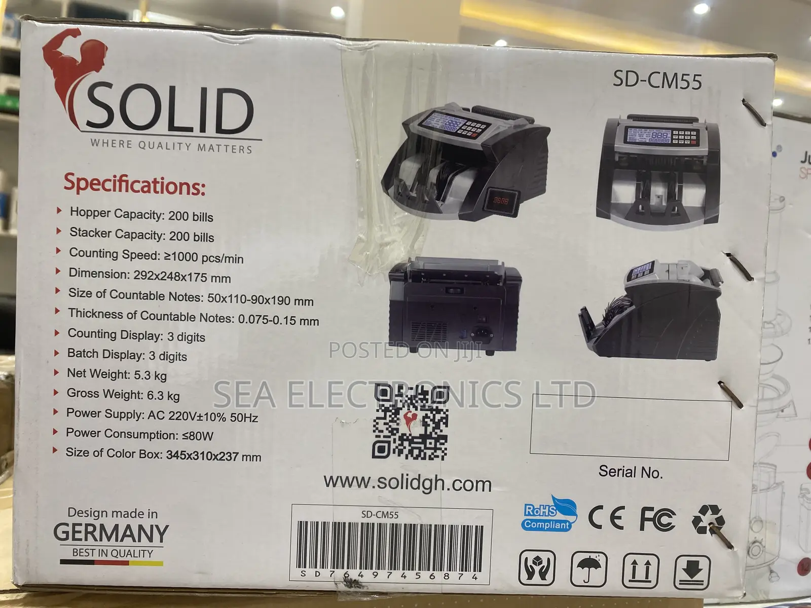 Bill Counter Cash Machine