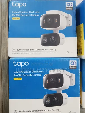 Tapo Indoor/Outdoor Dual Lens Pan/Tilt Security Camera (Tapo C246d)