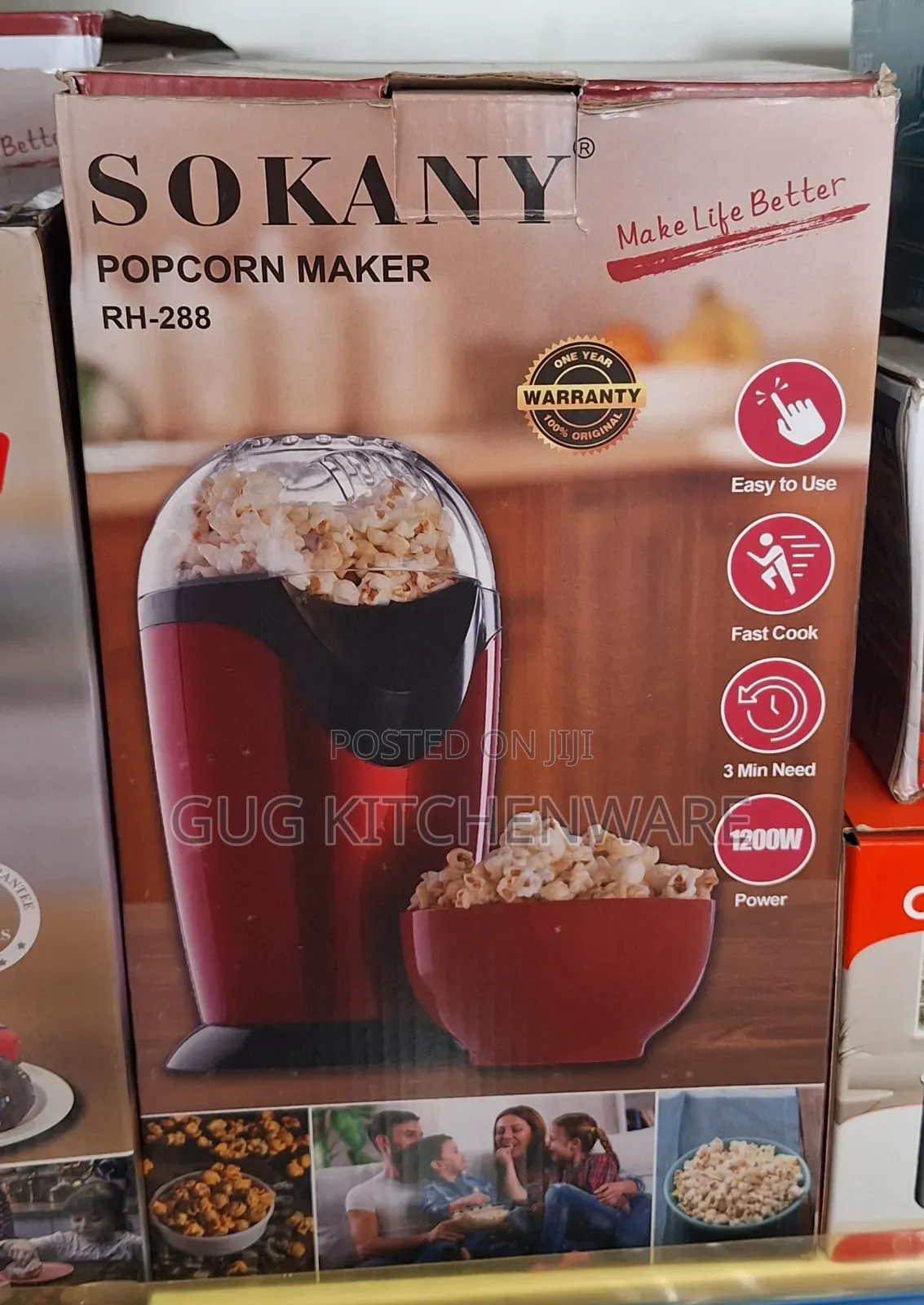 Sokany Popcorn Maker
