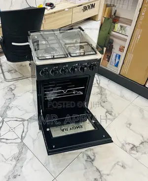 Buy Reliable Ailyons 3 Gas With 1 Electric Burner(Black) 