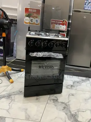 Order Good Ailyons 50x50 3 Gas 1 Electric Oven Grill Black Cooker
