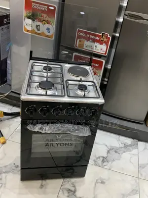 Most Affordable 1 Electric 50x50 3 Gas Oven Grey Ailyons Cooker