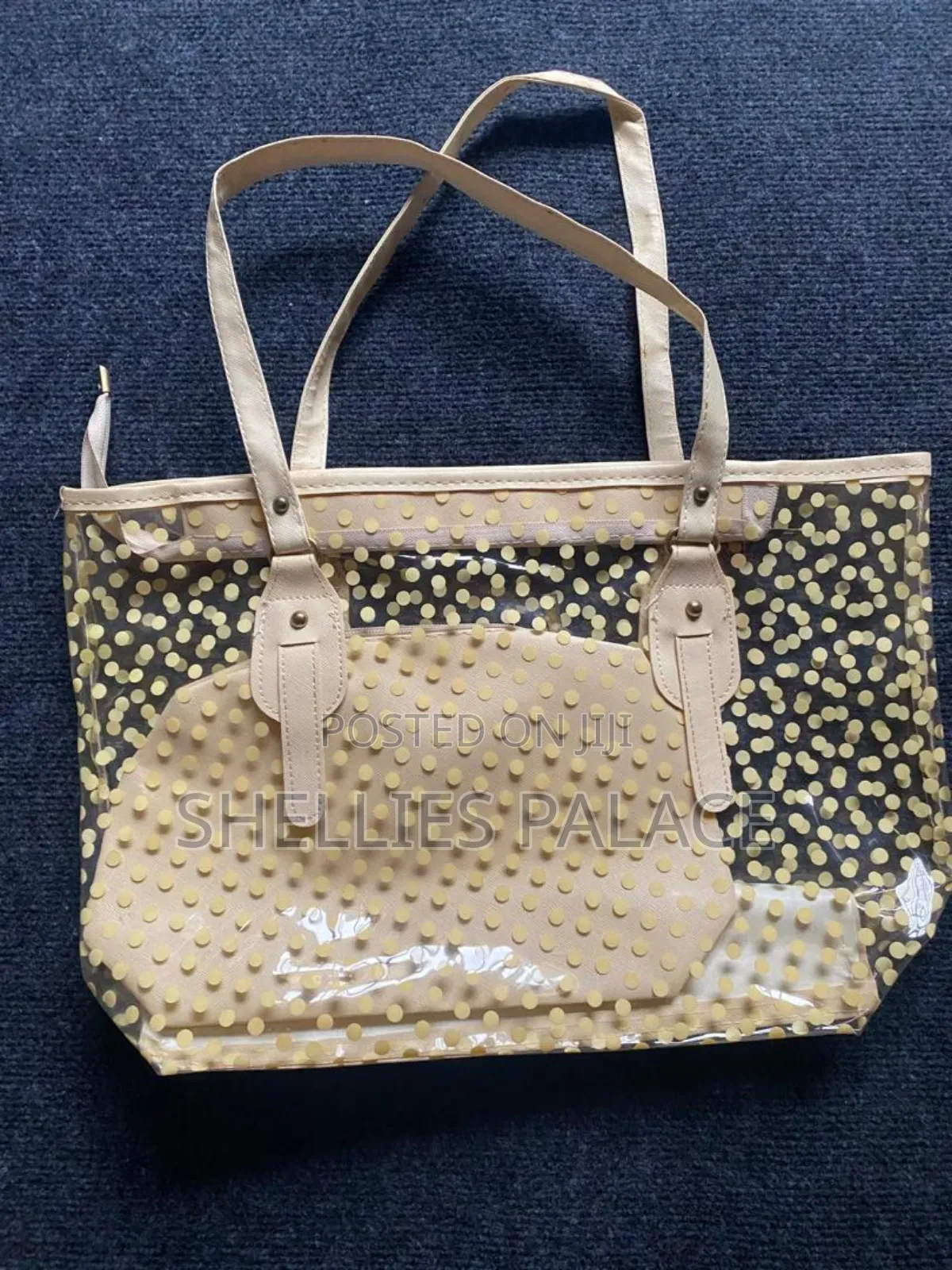 Ladies Transparent Large Capacity Hand Bag