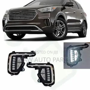 2017,2018,2019 Led Foglight And Cover For Hyundai Santafe Grand