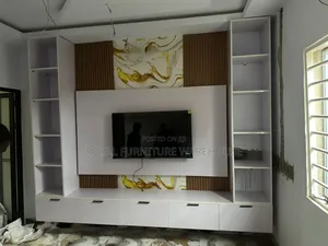 Modern Wooden Entertainment Unit Customize .