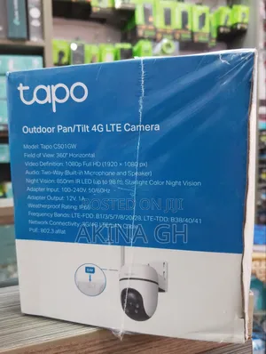 Tapo Outdoor Pan/Tilt 4g Lte Camera (Tapo C501gw)
