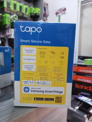 Tapo Outdoor Dual Lens Pan/Tilt Security Camera (Tapo C545d)