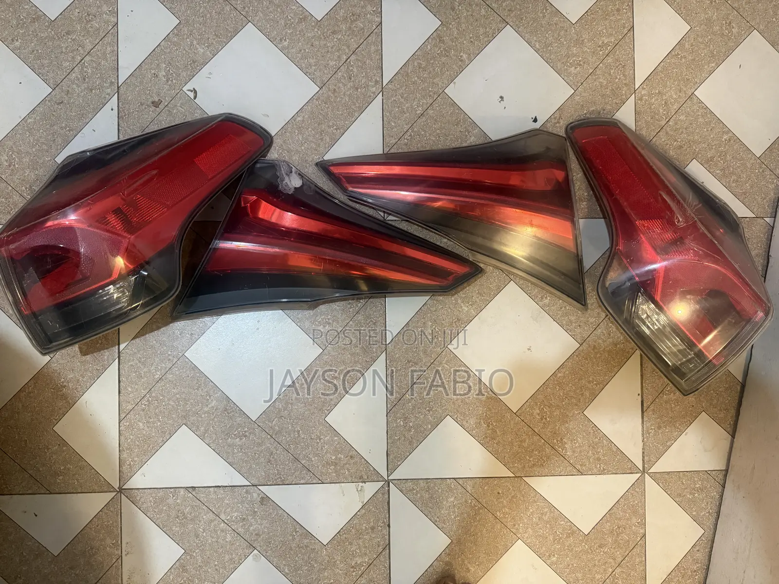 2016/17/18 Toyota Rav 4 Headlights and Taillights Pair