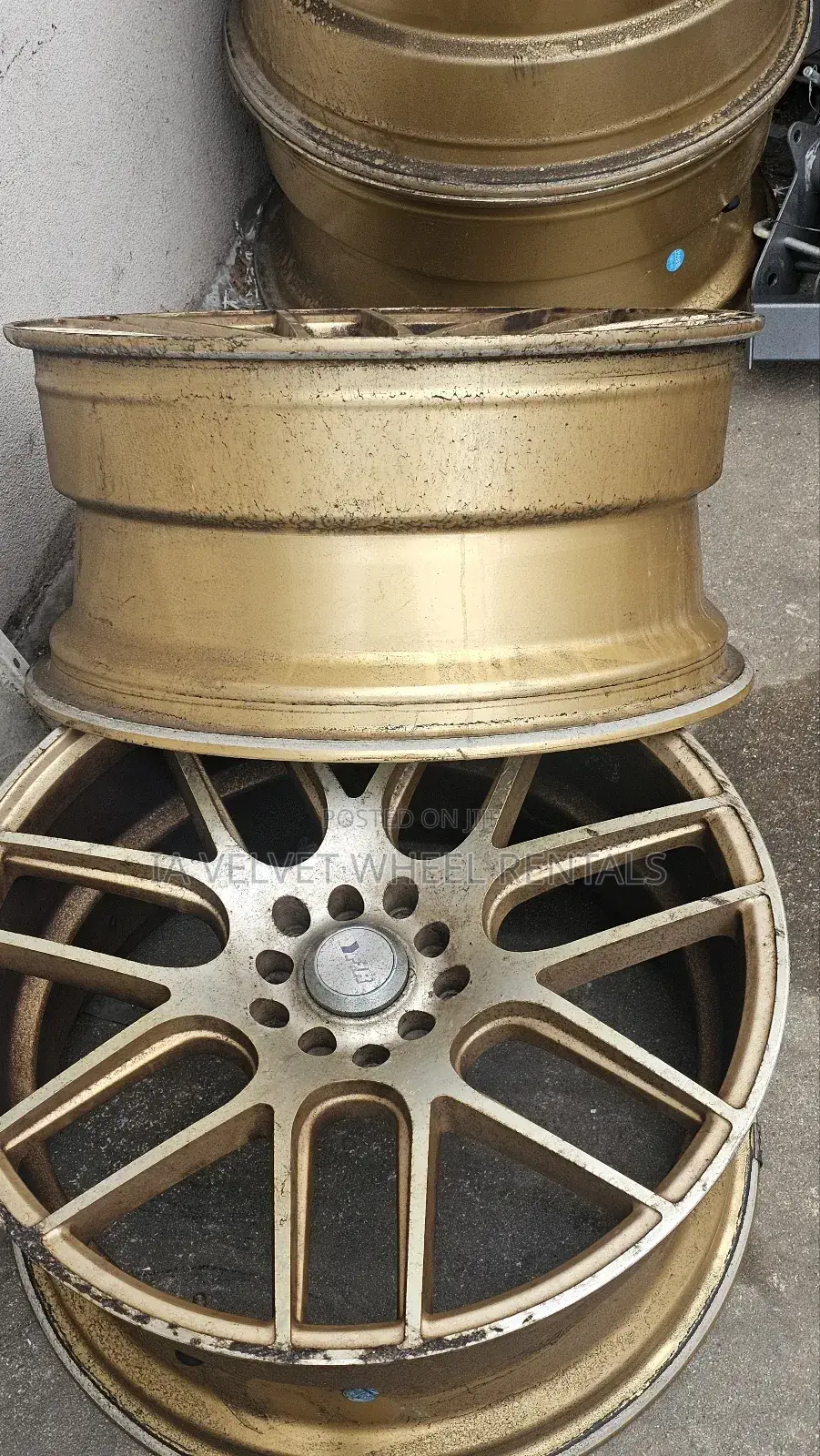 Fir Gold Wheels  4 Sets