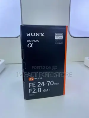 Sony Fe 24-70mm F/2.8 Gm Ii Lens (Sony E)