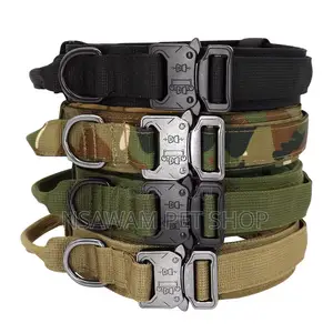 Nylon Tactical Collar With Metal Buckle