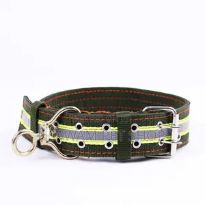 Heavy Duty Nylon Collar With Reflective Strip