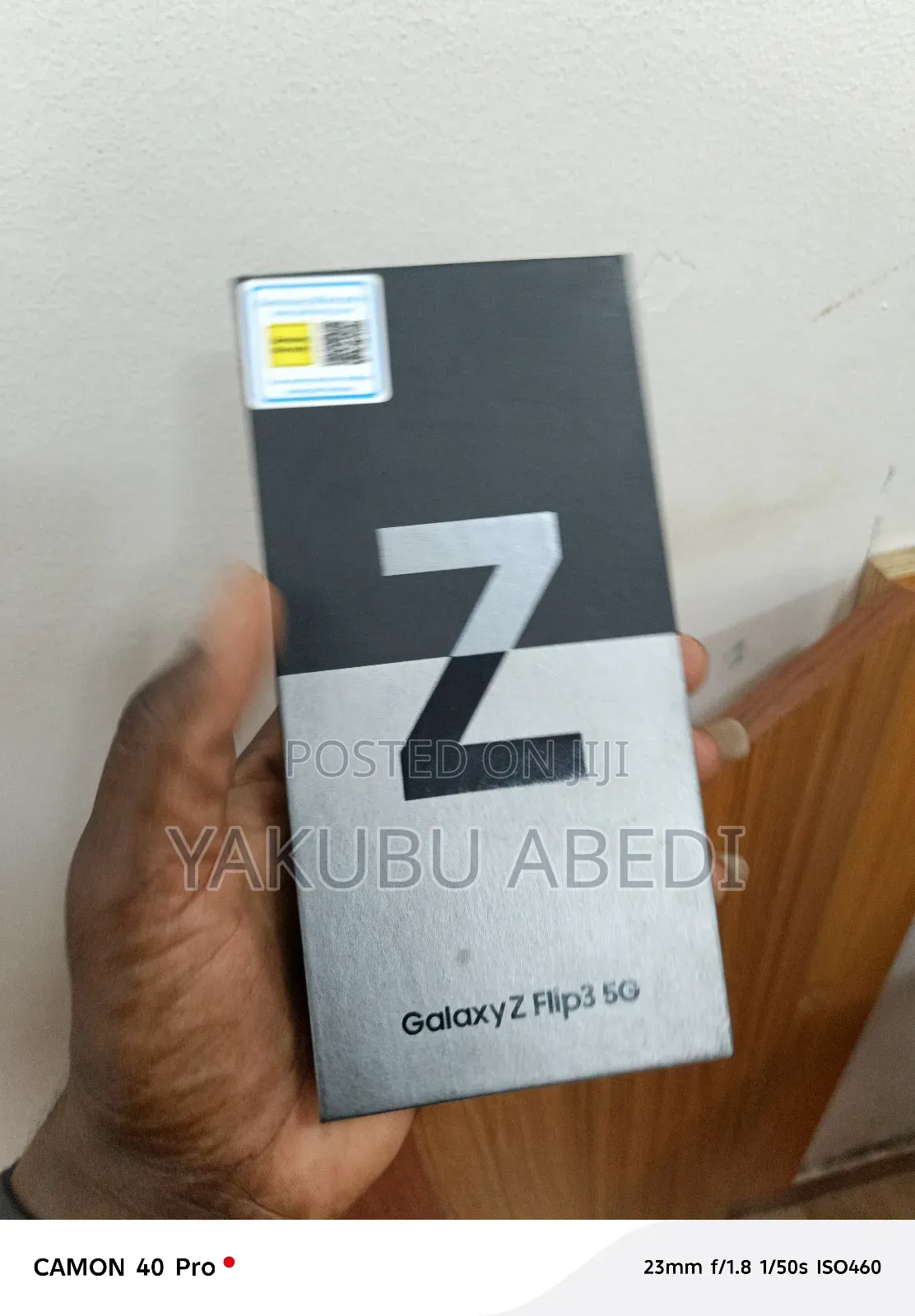 New Samsung Galaxy Z Flip 3 256 GB Purple