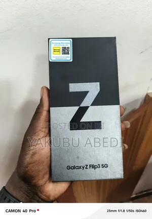 New Samsung Galaxy Z Flip 3 256 GB Purple